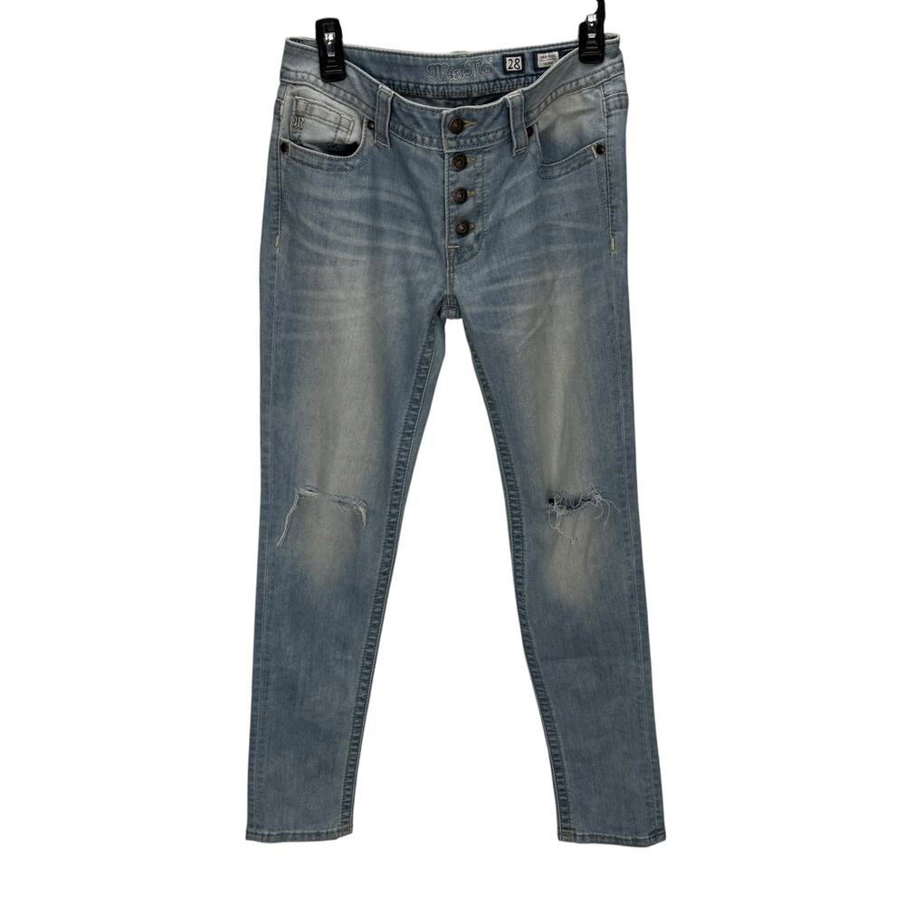 Miss Me Mid Rise Skinny Jeans Size 28